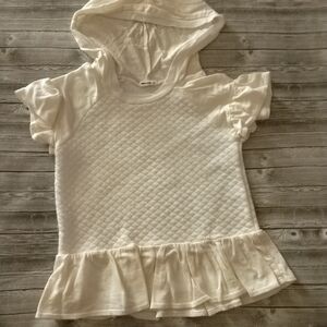 10/$40 LA Made Quilted Kids Top with Hood